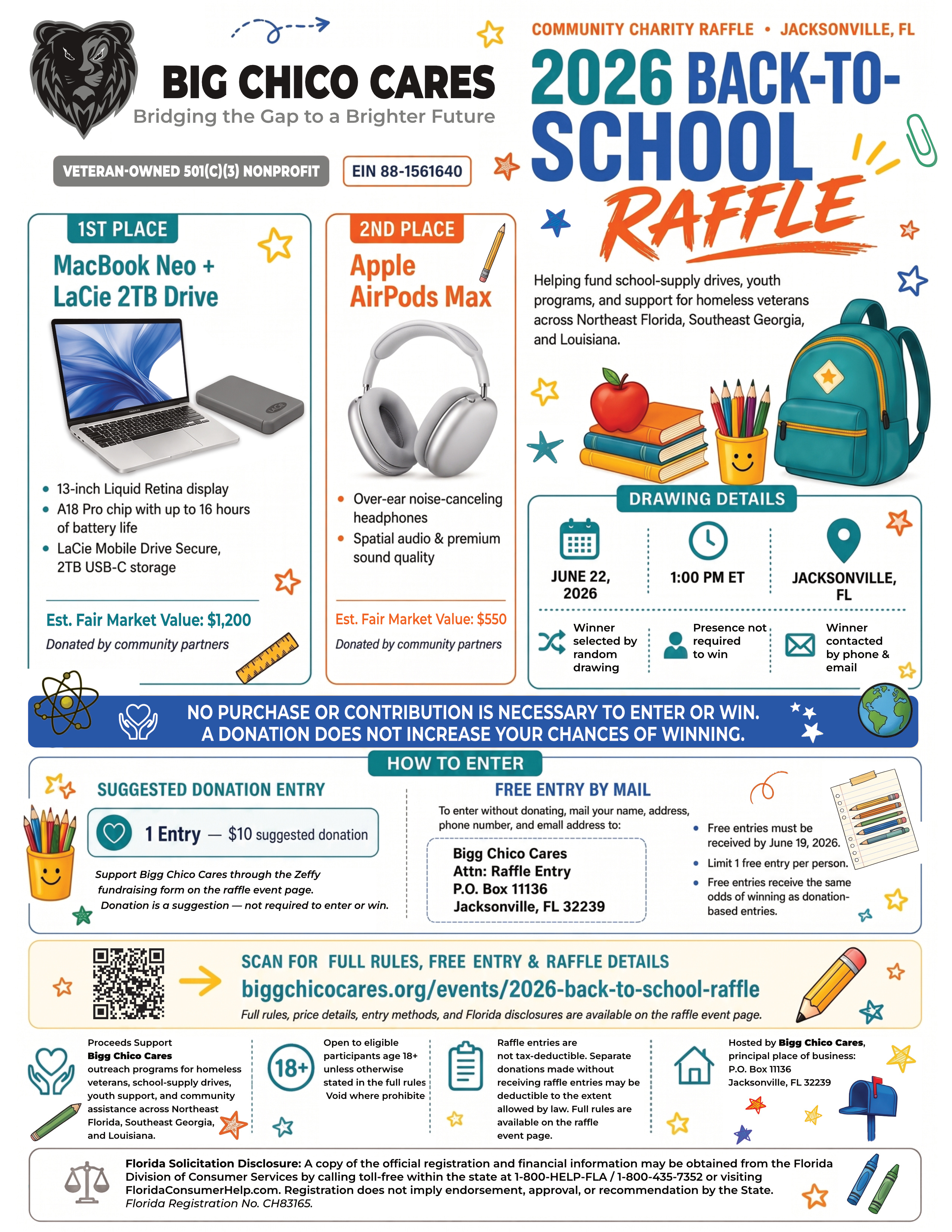 2026 Back-to-School Raffle