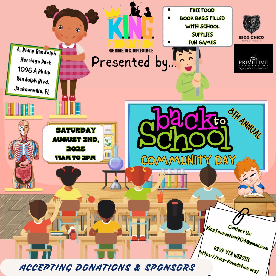 8th Annual Back To School Community Day